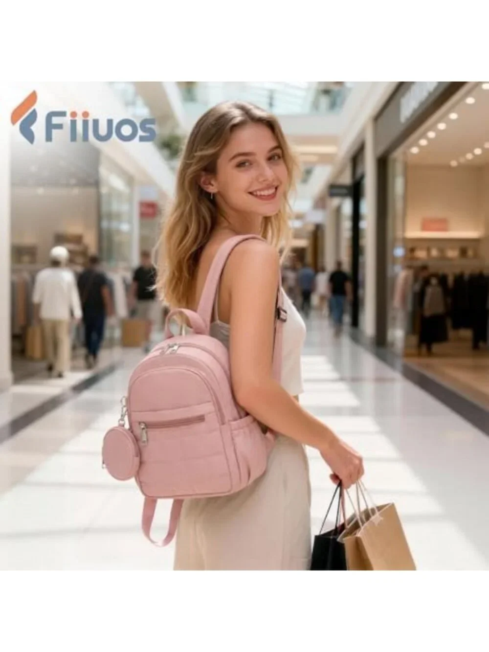 Stylish Anti-Theft Mini Backpack for Women | RFID Small Travel Bag